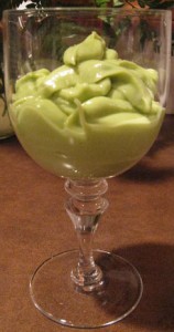 avocado smoothie! yum!